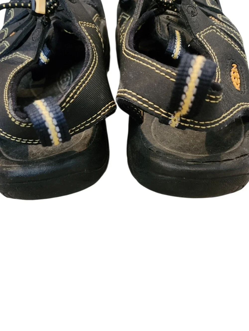 Keen Kids Newport H2 Waterproof Sport Sandal Black/Keen Yellow Size 4 Durable